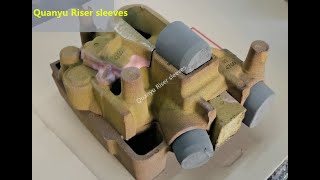 Riser sleeves application assembly for casting foundry--OEM & ODM