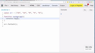 18. JavaScript. Метод массива forEach