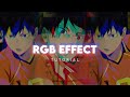 Rgb effect  after effects tutorial