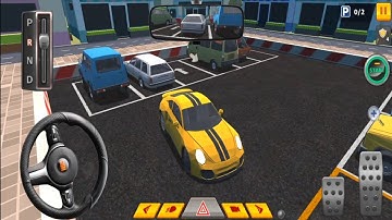 Car Parking 3D Pro : City Car Driving - Indian Driving Licence Simulator Part # 1- Android Gameplay