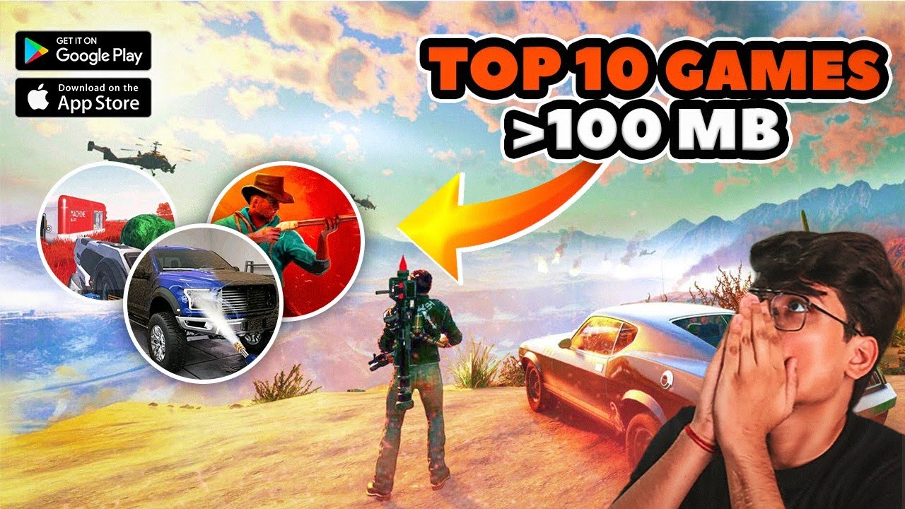 Top 10 New High Graphics Mobile Games Under 100MB in 2023 