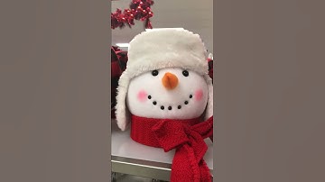 Grammy Longliddle Snowman Tree Topper