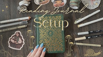 2025 Reading Journal Setup!! | We