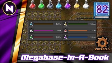 Fully Operational 7500 SCIENCE / MIN | #82 | Factorio Megabase-In-A-Book Lets Play