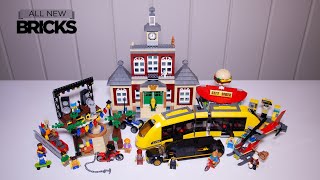 Lego City 60271 Main Square Speed Build