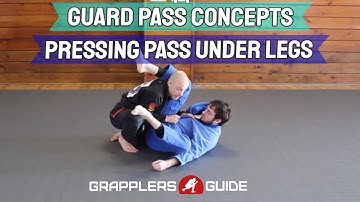 Guard Passing Concepts - Pressing the Pass - Under The Legs - Jason Scully