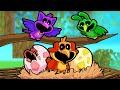 Smiling critters bird simulator family feather