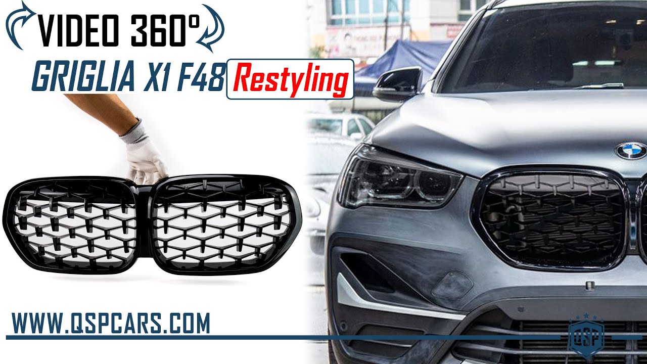 Gangying F48 F49 Griglia Anteriore Per BMW X Serie X1 F48 F49 Radiatore Griglia