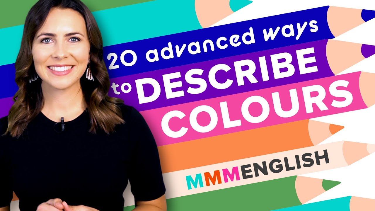 English Course Color Level Learn 20 Advanced Colours & Build Your English Vocabulary - YouTube