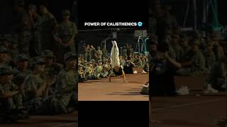 Power of Calisthenics part-9🥶☠️ #calisthenics #bodyweight #motivation