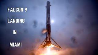 Falcon 9’s first stage has landed on Landing Zone 1! Florida, Miami