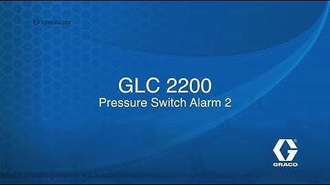 GLC 2200 Pressure Switch Alarm 2