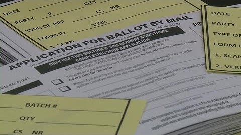 VERIFY: How to keep your mail-in ballot application from getting rejected in Texas