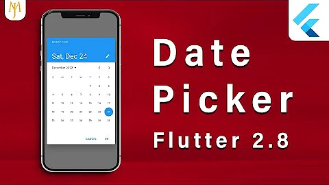 Flutter Tutorial - Date Picker [2022]