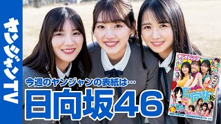 【公式】日向坂46が表紙&巻頭&センターグラビアに登場！　週刊ヤングジャンプ16号 3月17日発売！