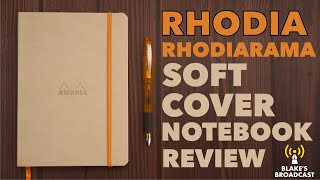 Rhodia Rhodiarama Soft Cover Notebook Review screenshot 2