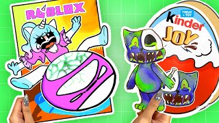 Making CATNAP Zombie kinder eggs 🦄✨ (+Smiling Critters Squishy) - Poppy Playtime Chapter 3