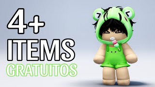 CONSIGUE 4 ITEMS GRATIS en Roblox! 😳😱 (2024)