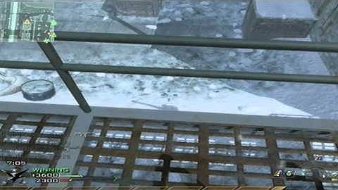 Modern Warfare 2 Team Deathmatch Sub Base Gameplay