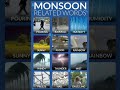 Monsoon related words | English notes