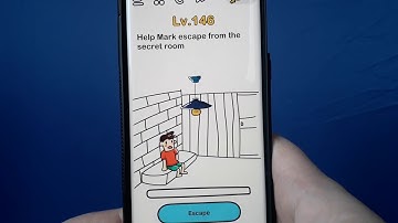 Help Mark escape from the secret room Brain Out