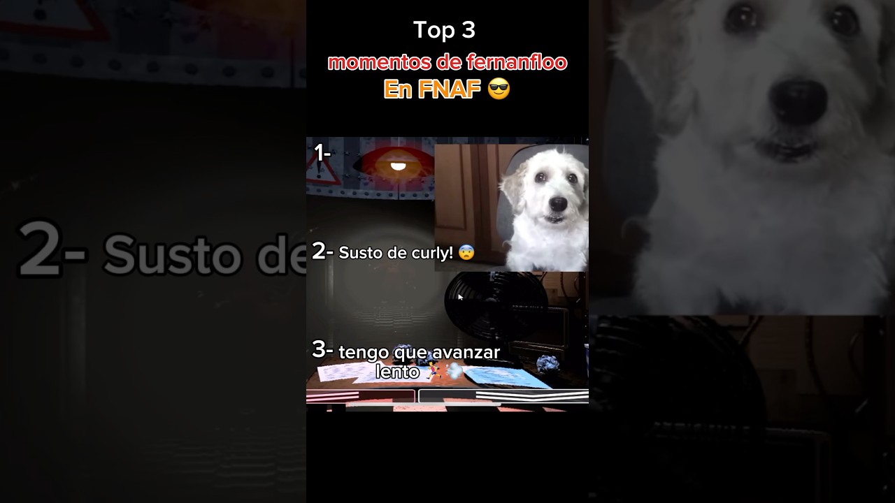 Top momentos de fernanfloo en fnaf 🤝 