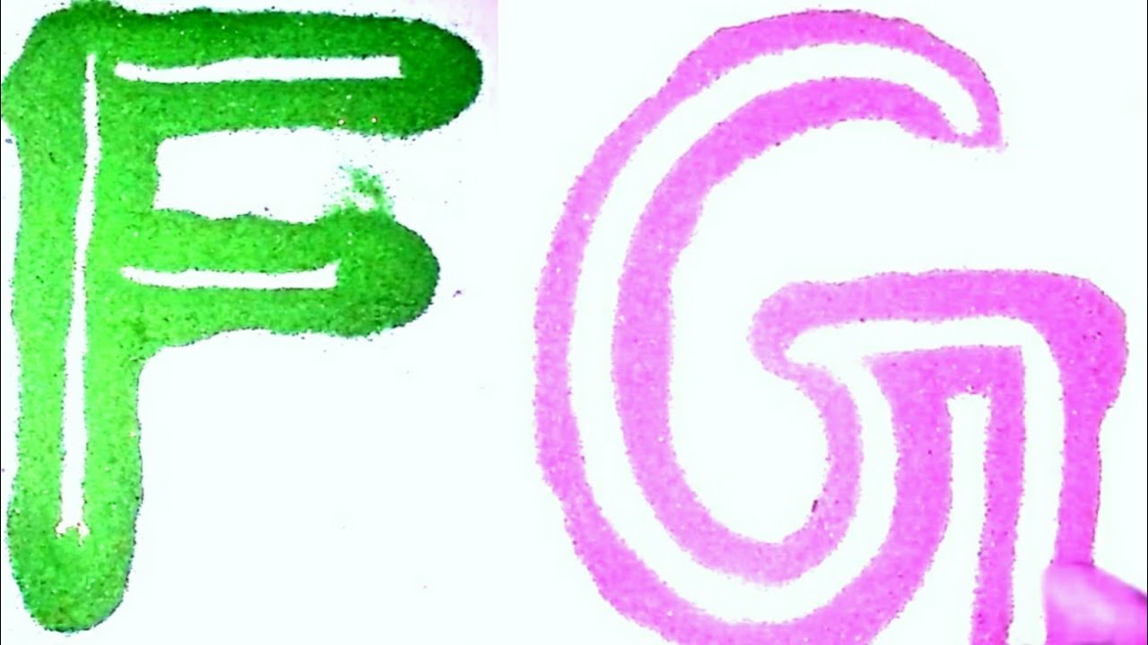 Learn Alphabets with live examples Animated video with video clips 1