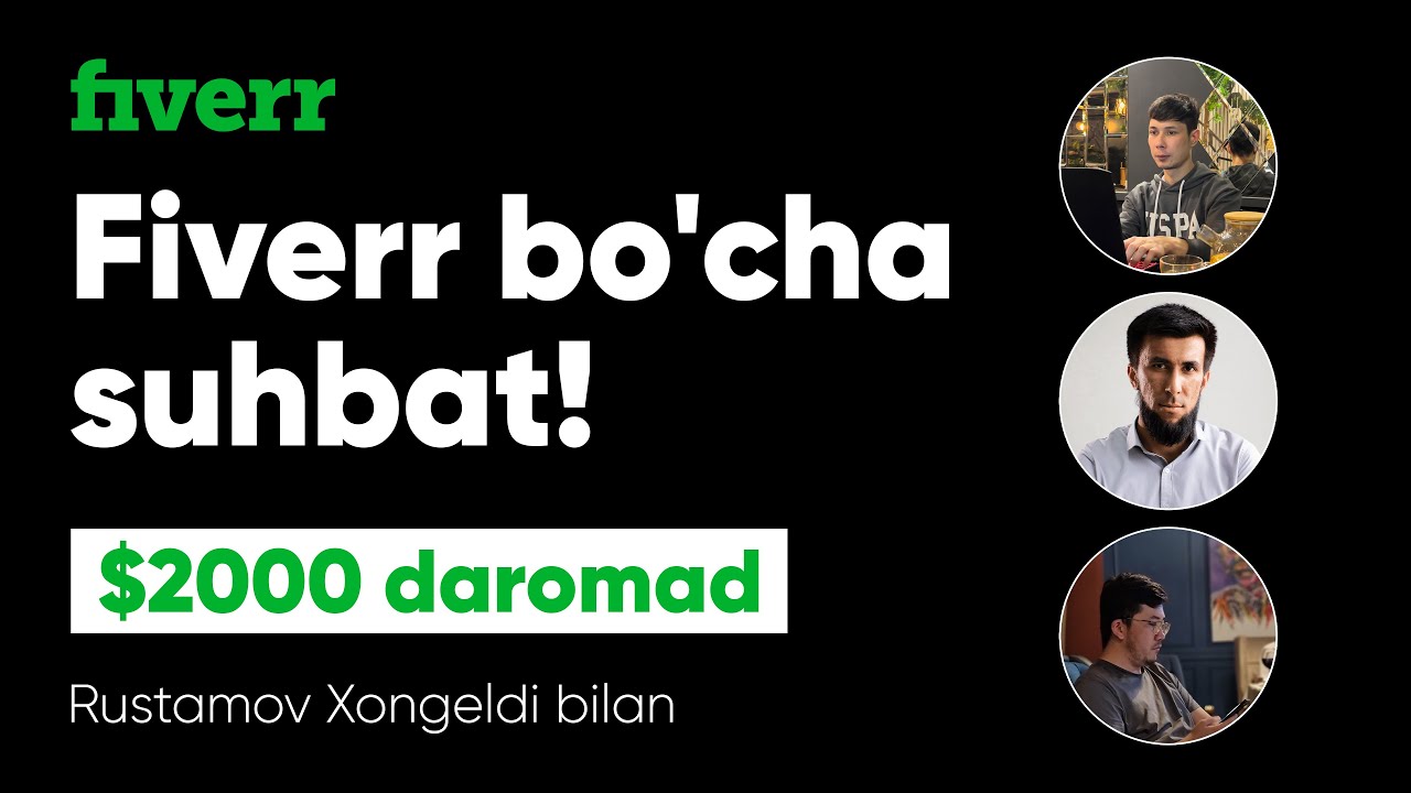 Fiver haqida suhbat | Rustamov Xongeldi | Big Study