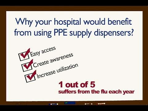 Why your hospital would benefit from using PPE supply dispensers