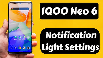 How to Enable Notification Light in IQOO Neo 6 | IQOO Neo 6 Notification LED Light 2022