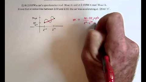 52 Mean Value Theorm 2