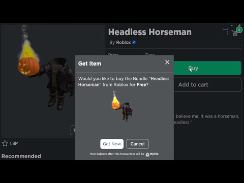 Channel Suzumiya  Roblox News on X: This image floating around of a  player getting banned for purchasing the Headless Horseman while it was free  is false. Nobody will get banned for