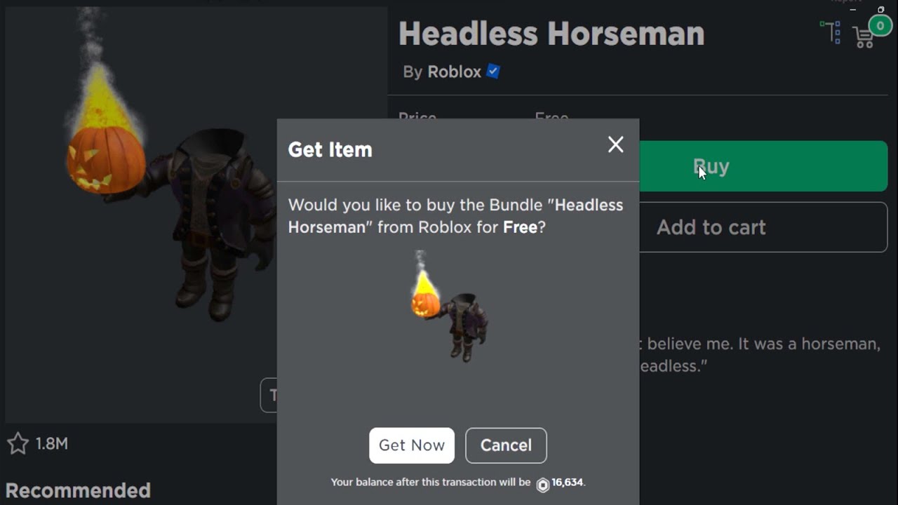 How to Get FREE Headless on Roblox in 2022 in 2023