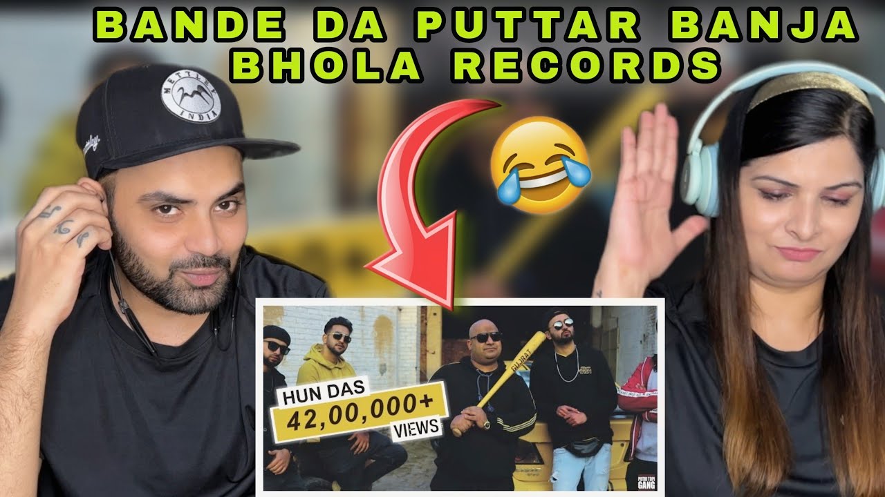 Puthi Topi Gang HUN DAS Reaction Ft Bhola Record  Official Video  Mirza Nani  Deep Reactions
