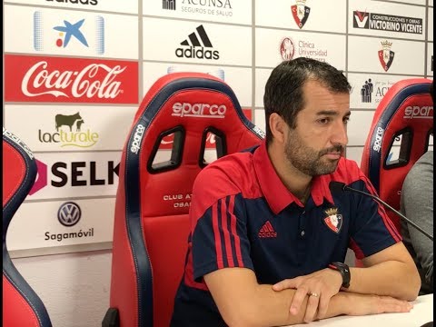 Diego Martínez: "Evidentemente, estamos bastante cansados"  