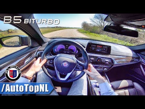 608HP ALPINA B5 BiTurbo Touring 4.4 V8 POV Test Drive by AutoTopNL