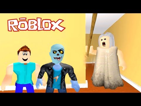 Steve ve Zombik Büyükanne Granny 👵 - Roblox