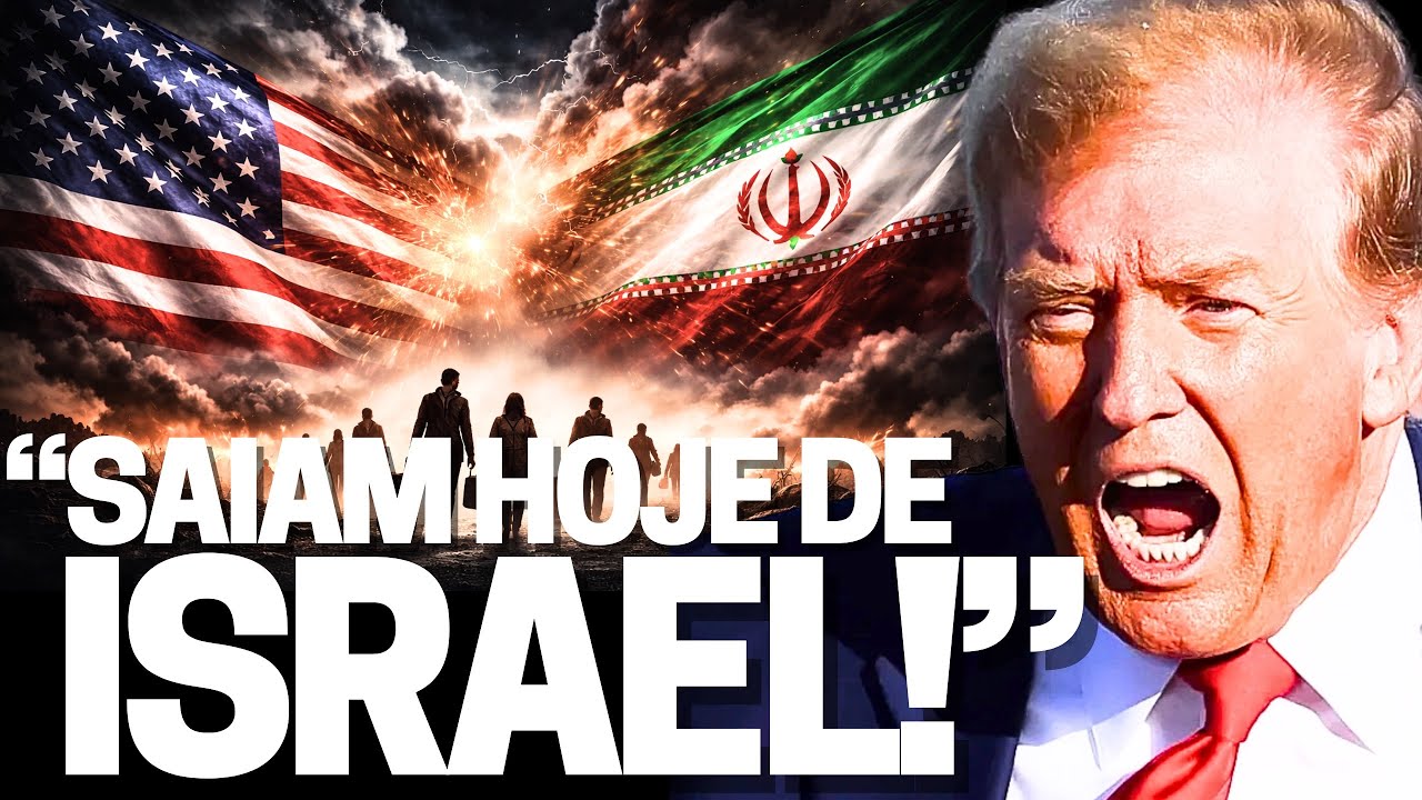 “SAIAM HOJE DE ISRAEL!” - EUA esvaziam embaixadas e bases militares! Ataque contra Irã está próximo!