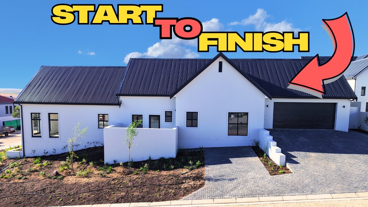 Строительство современного дома — 21 неделя за 30 минут