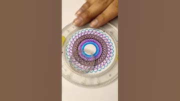 Relaxing ASMR Spirograph Art! #art #shorts #spirograph #satisfying #asmr #trending #viralshorts