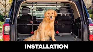 WeatherTech Pet Barrier: Installation