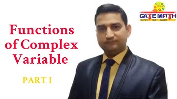 FUNCTIONS OF COMPLEX VARIABLE #1