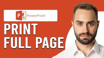 How To Get PowerPoint To Print Full Page (How To Print PowerPoint Slide To Fit The Whole Page)