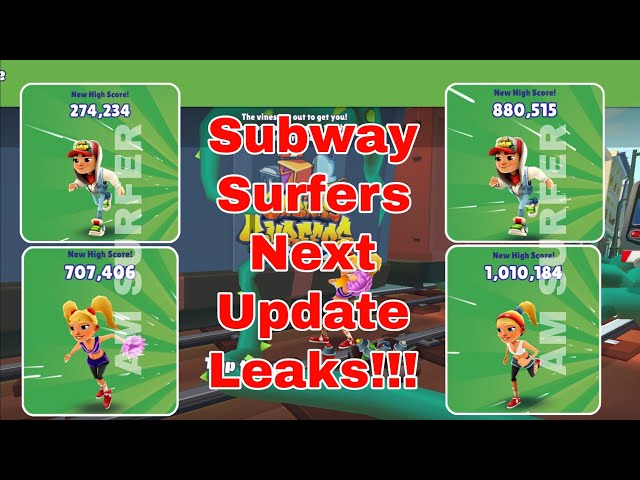 Subway Surfers 3.14.2 Next Update Leaks - Character & Board