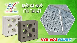 Gạch bông gió Viettiles VCB-003 (Four-Y)