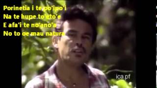 Video thumbnail of "Porinetia i te po'ipo'i Angelo Lyrics"