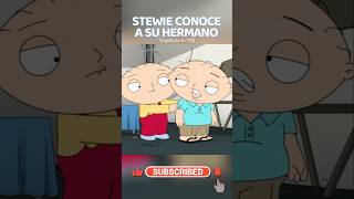 STEWIE CONOCE A SU HERMANASTRO 💀 #padredefamilia #familyguy