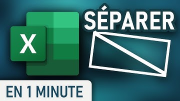 Diviser une cellule Excel en DIAGONALE