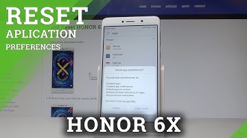 How to Reset Apps Preferences in HONOR 6X |HardReset.info