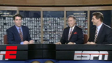 College GameDay's first road show: Florida State-Notre Dame in 1993